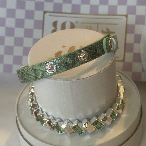 BP Summer Stacks Bracelet - Green and Silver - Picture 5 of 8